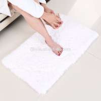 Washable Floor Carpet Memory Foam Living Room Floor Mat With Non-slip Rubber Bottom